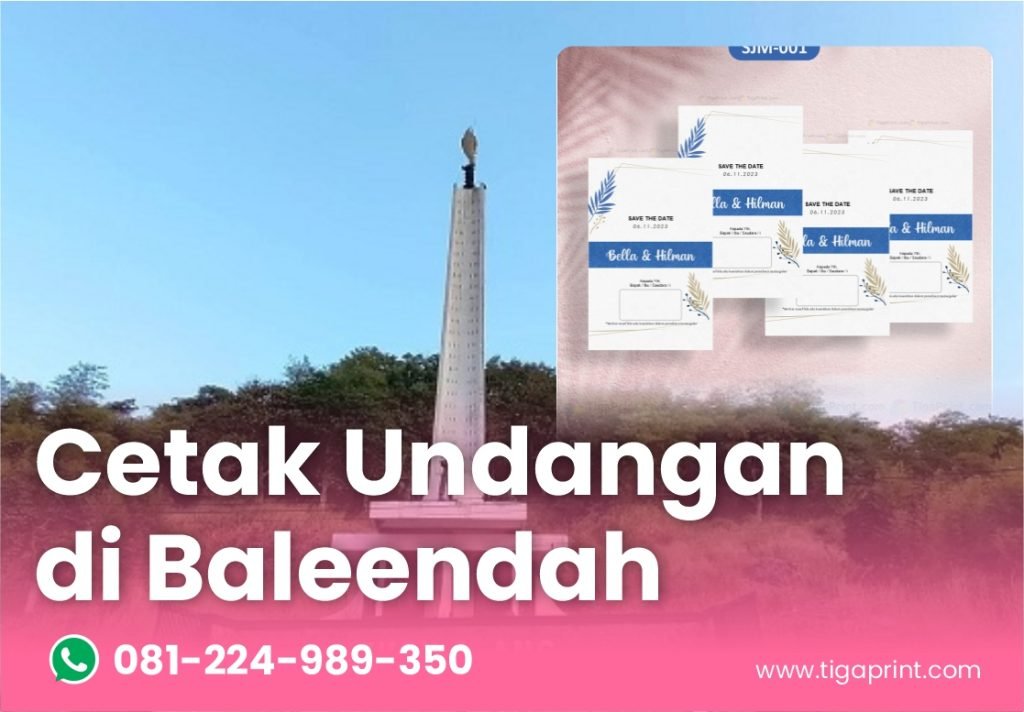 cetak undangan baleendah